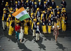 Indian Flagbearers at Summer Olympics 